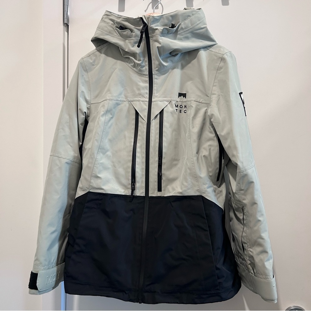 Montec Ski Jacket Women Soft Green/Black